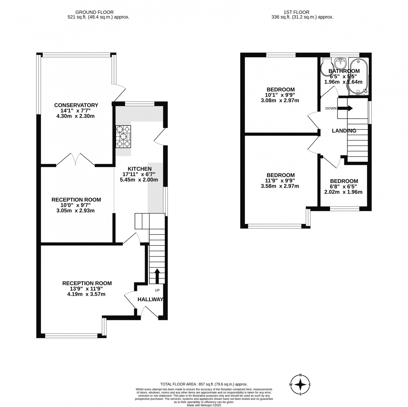 Floorplan for Chorley Road, Standish, Wigan