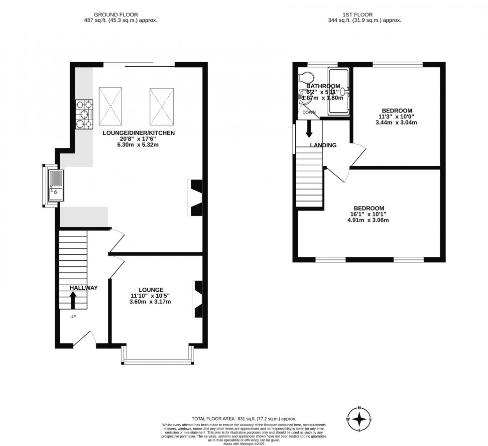 Floorplan for Silverdale, Swinley, Wigan