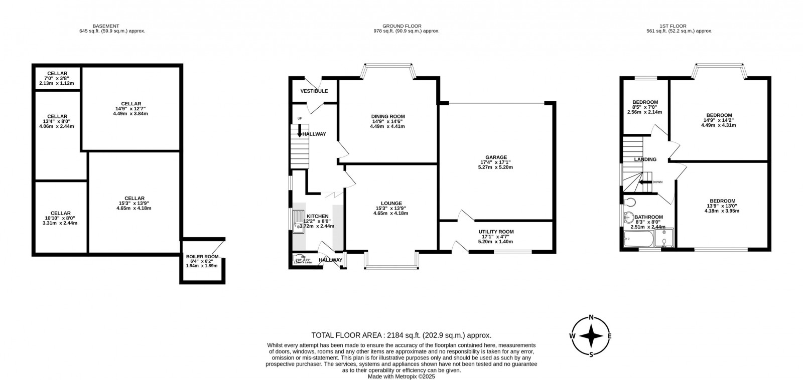 Floorplan for Dingle Road, Upholland, Skelmersdale