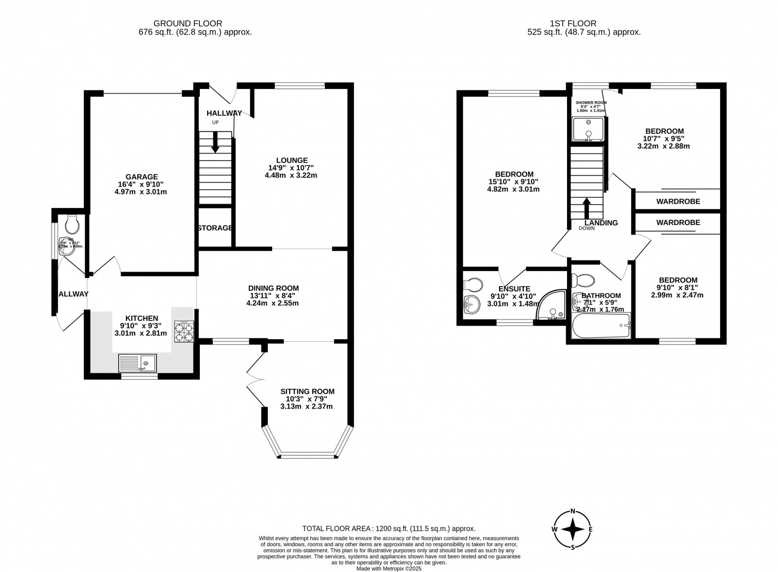 Floorplan for Karen Road, Wigan