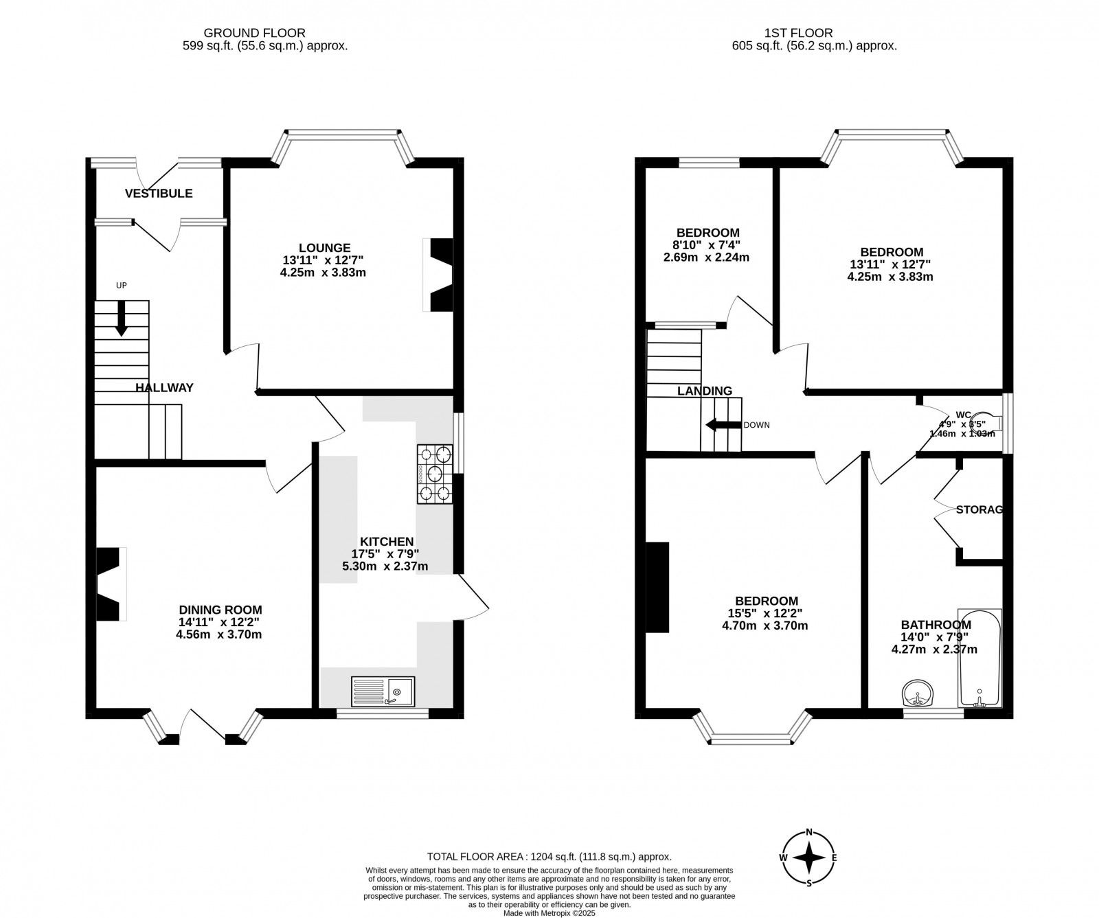 Floorplan for Wigan Lane, Wigan