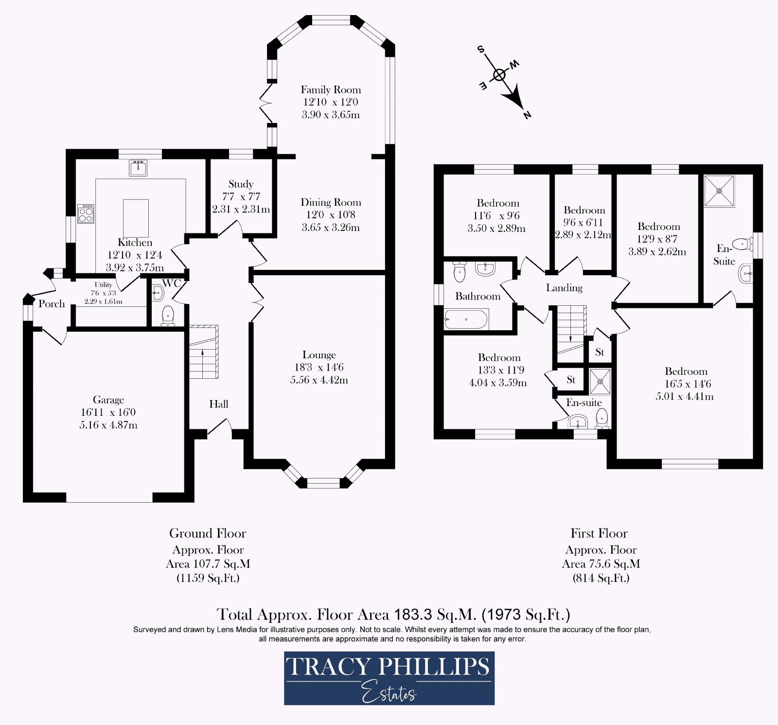 Floorplan for Highfield Drive, Standish, Wigan