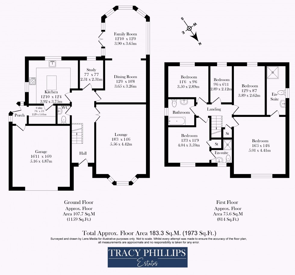 Floorplan for Highfield Drive, Standish, Wigan