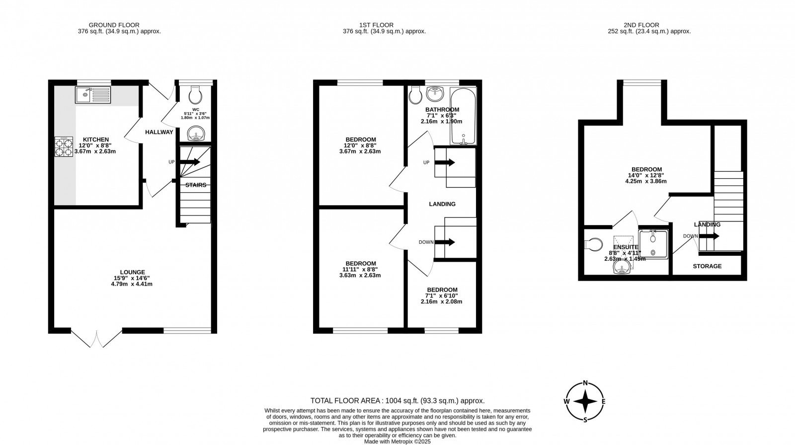 Floorplan for Park Lane, Abram, Wigan