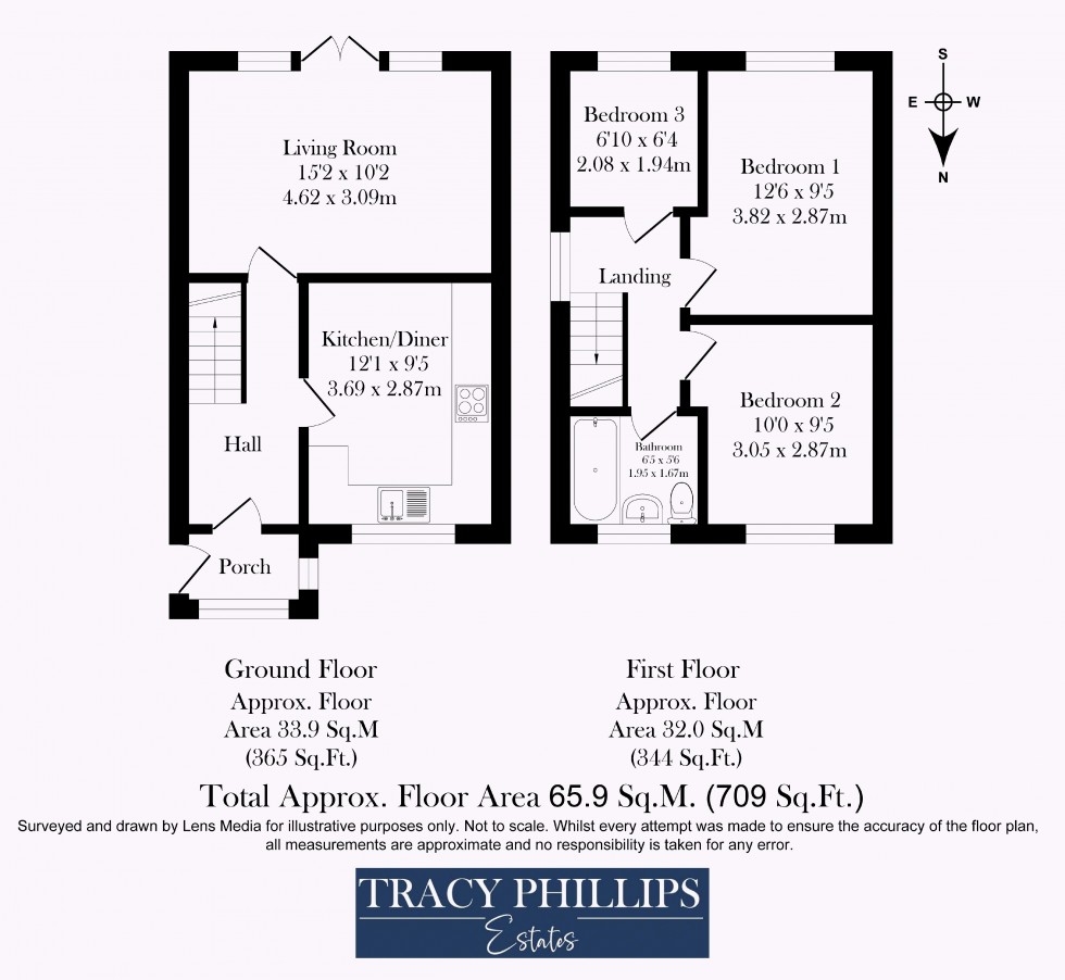 Floorplan for Churchfield, Shevington, Wigan