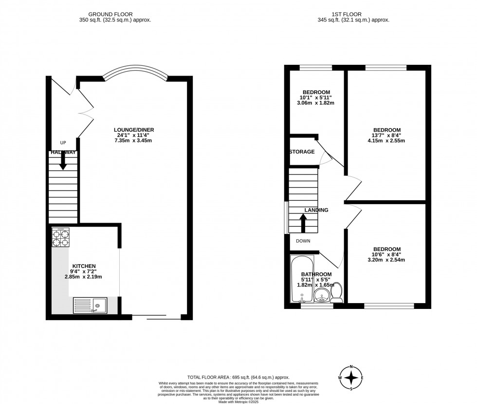 Floorplan for Robin Hill Drive, Standish, Wigan