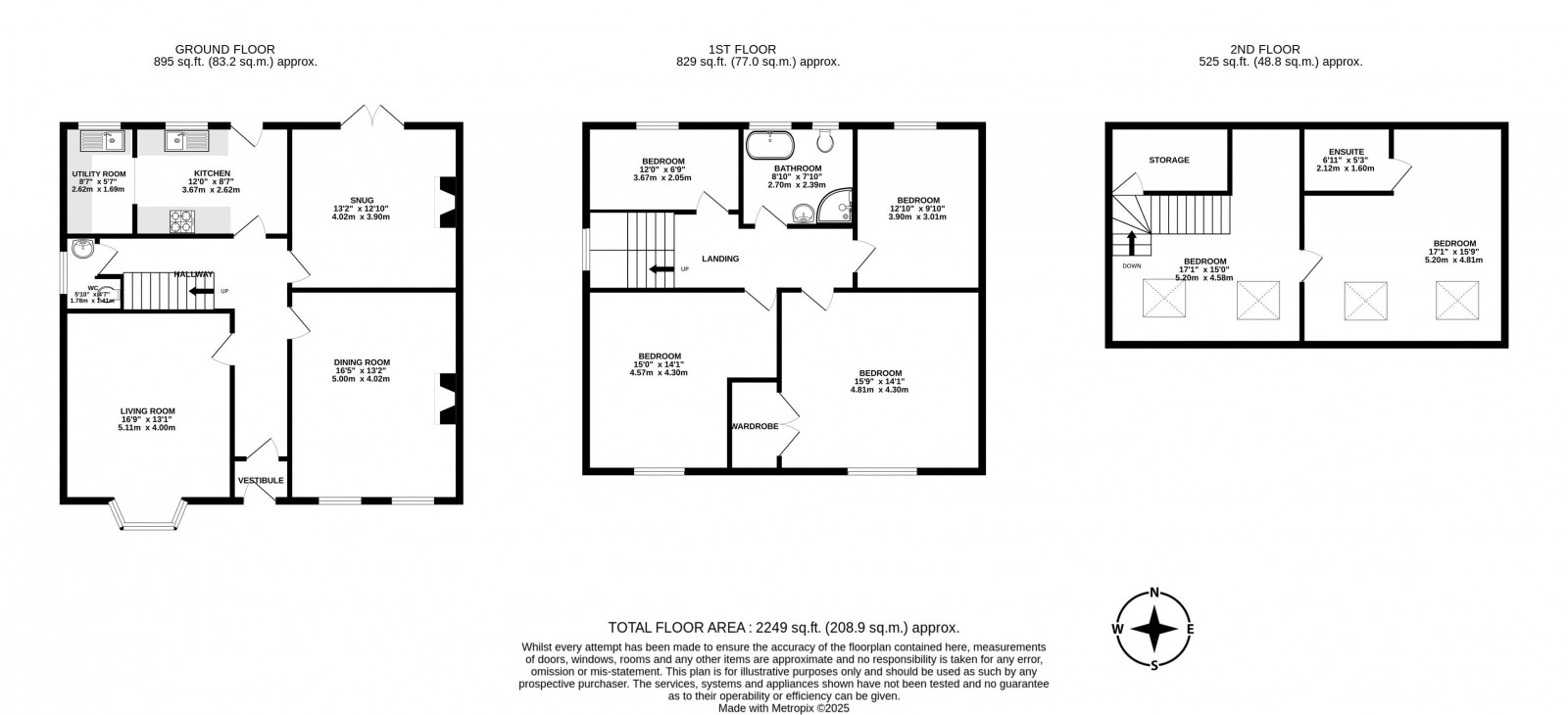 Floorplan for St. Malo Road, Wigan