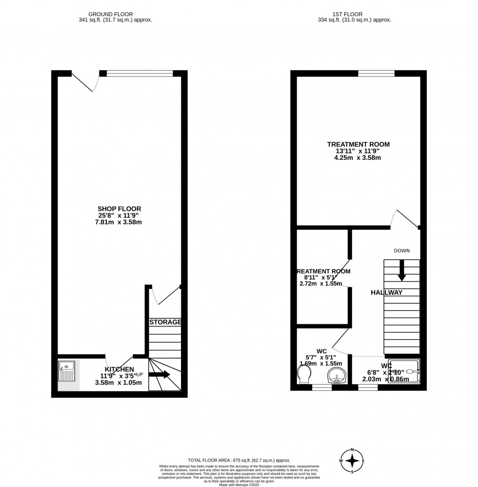 Floorplan for High Street, Wigan