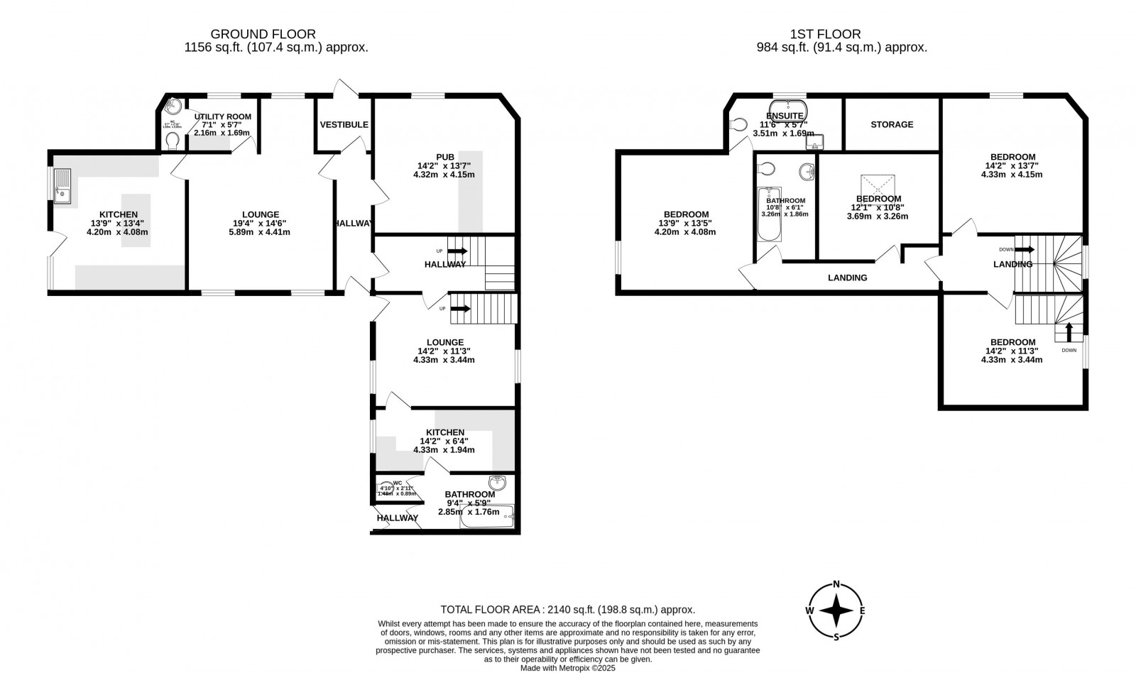 Floorplan for Preston Road, Standish, Wigan