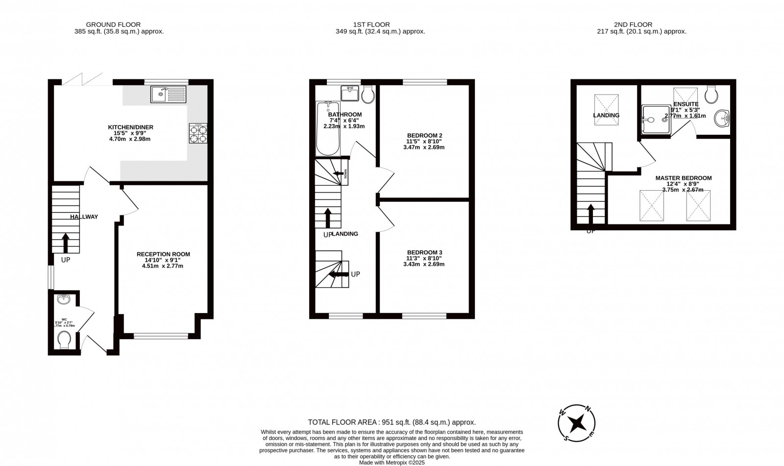 Floorplan for Garden Nook, Shevington, Wigan