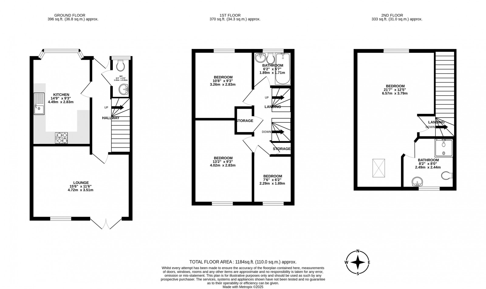 Floorplan for Hartley Green Gardens, Billinge, Wigan