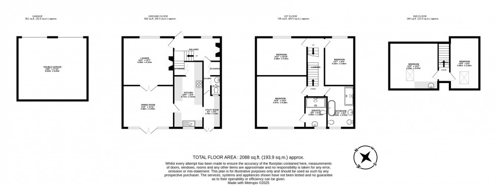 Floorplan for Dukes Row, Aspull, Wigan