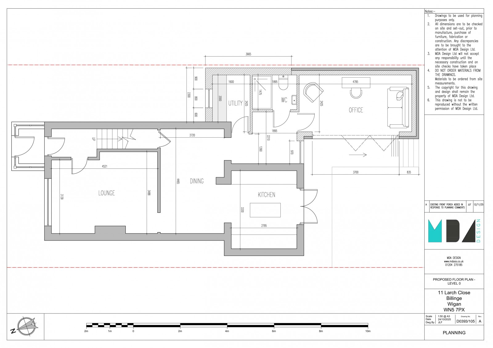 Floorplan for Larch Close, Billinge, Wigan