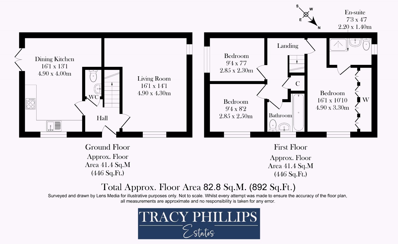 Floorplan for Rosebay Gardens, Wigan