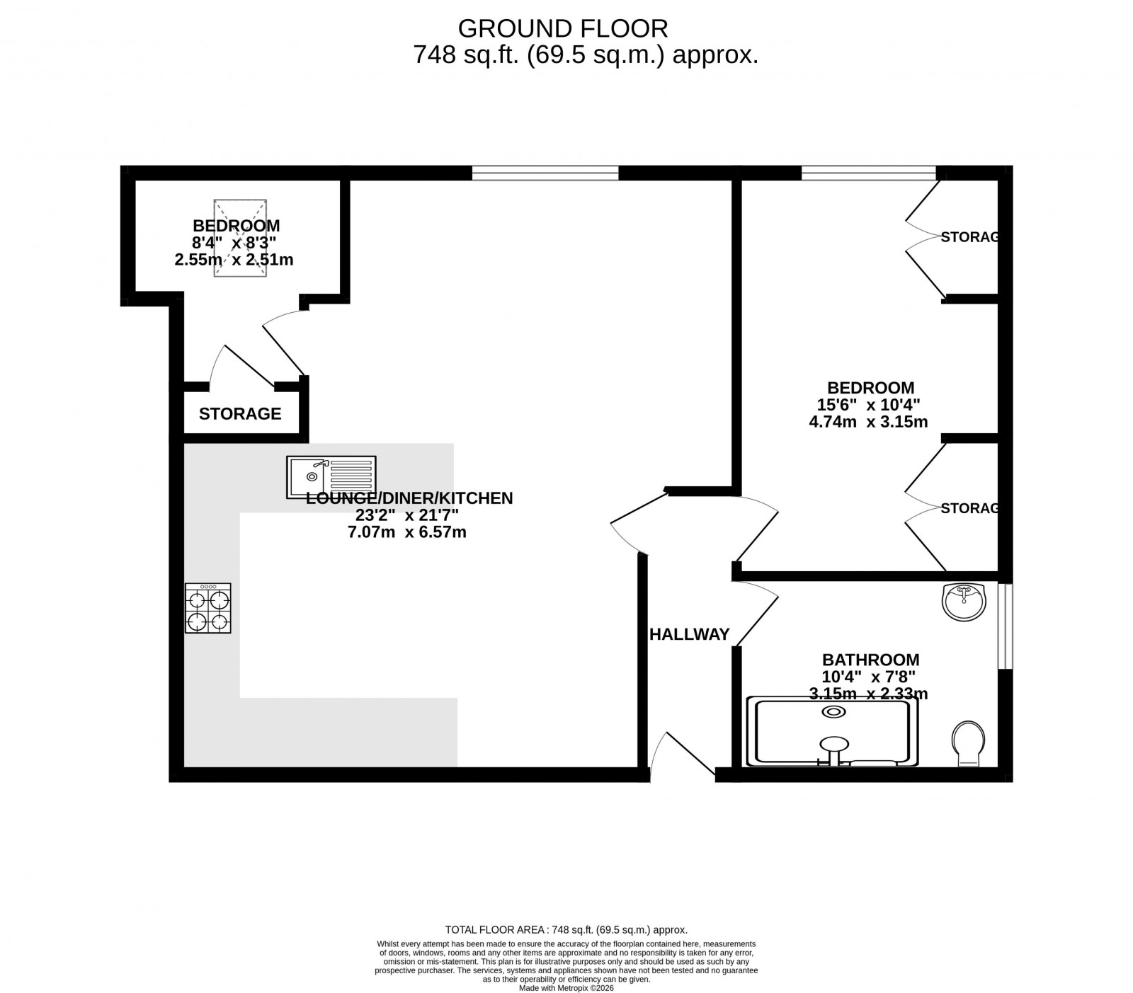 Floorplan for Wigan Road, Standish, Wigan