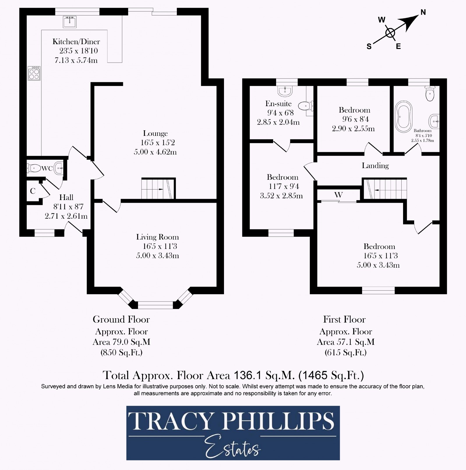 Floorplan for Moor Road, Orrell, Wigan