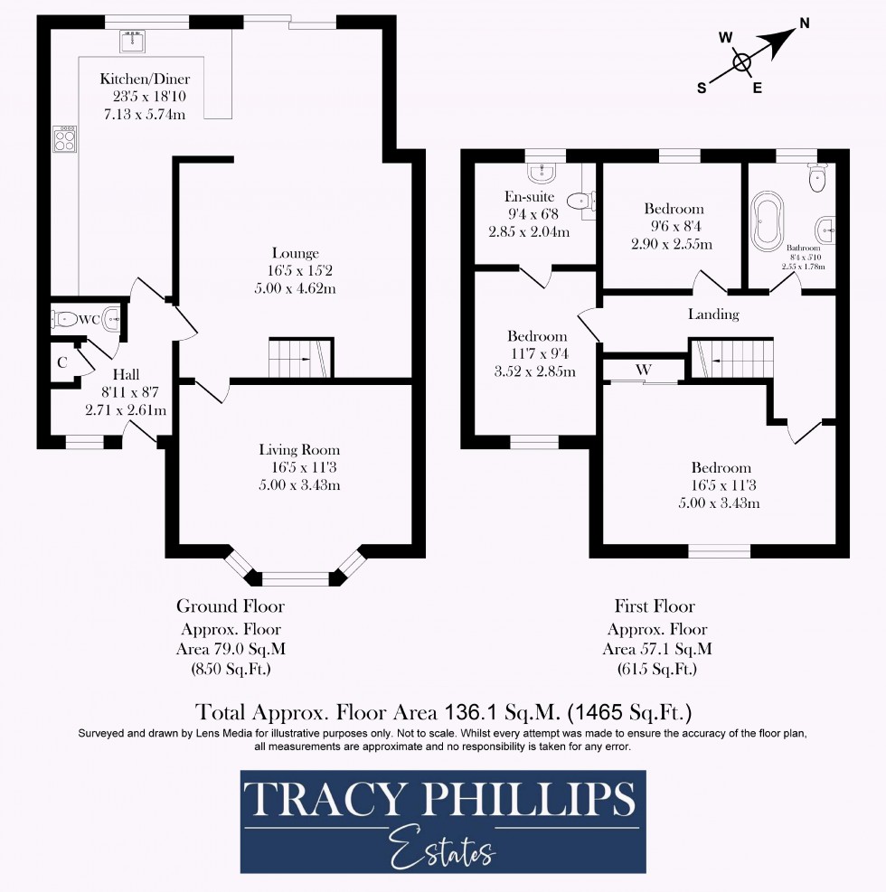 Floorplan for Moor Road, Orrell, Wigan