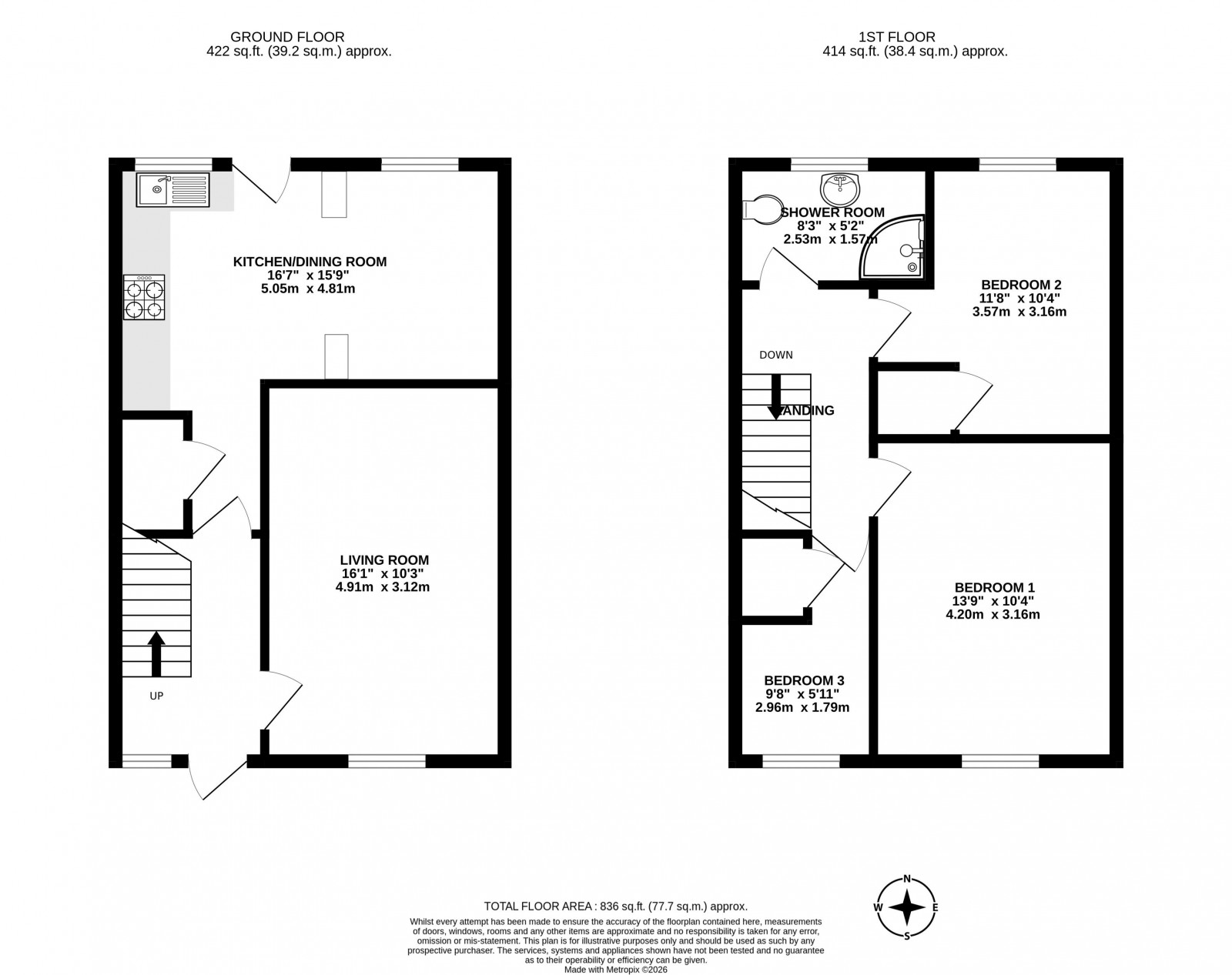 Floorplan for Lime Street, Wigan