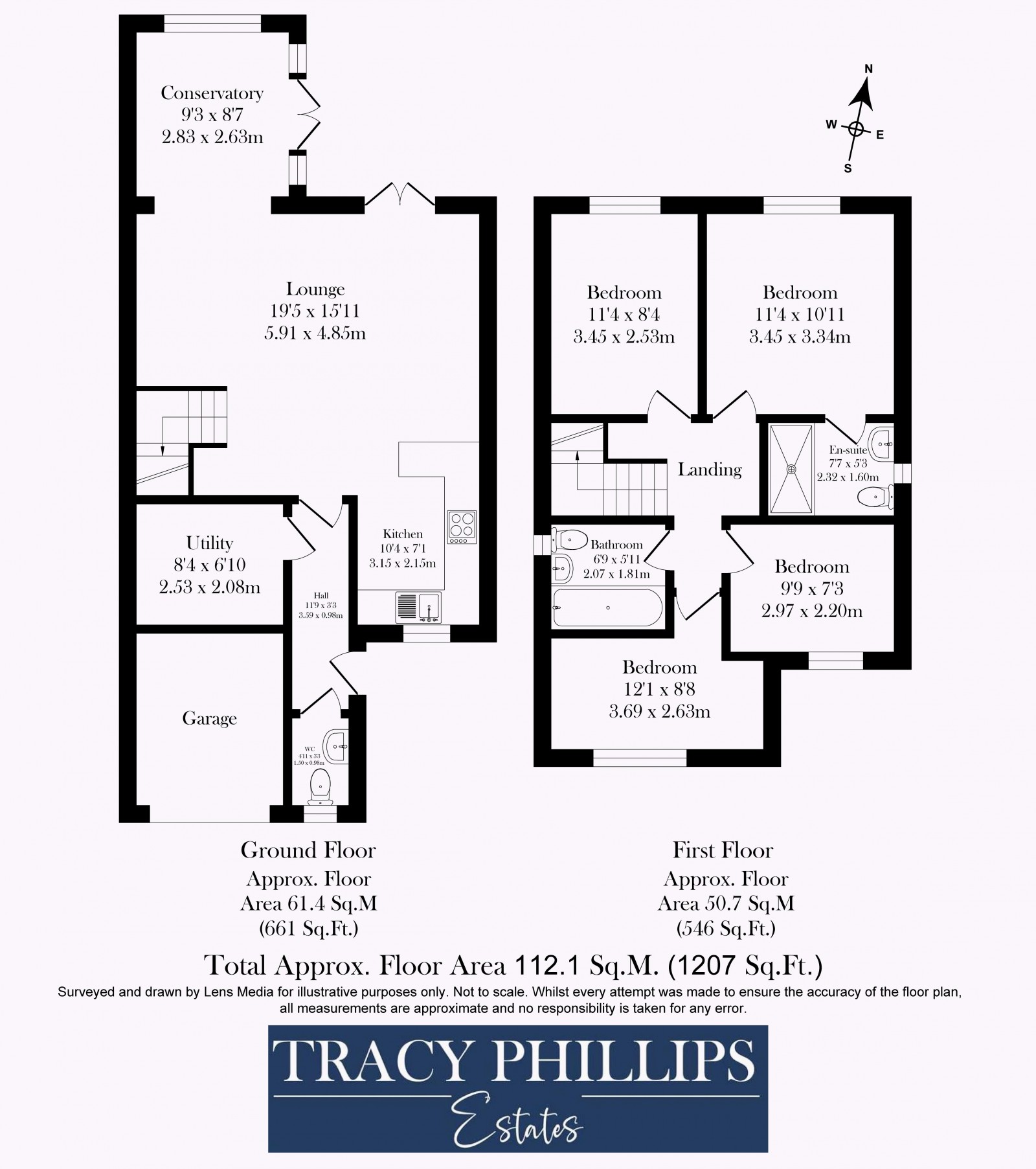 Floorplan for Hartington Drive, Standish, Wigan