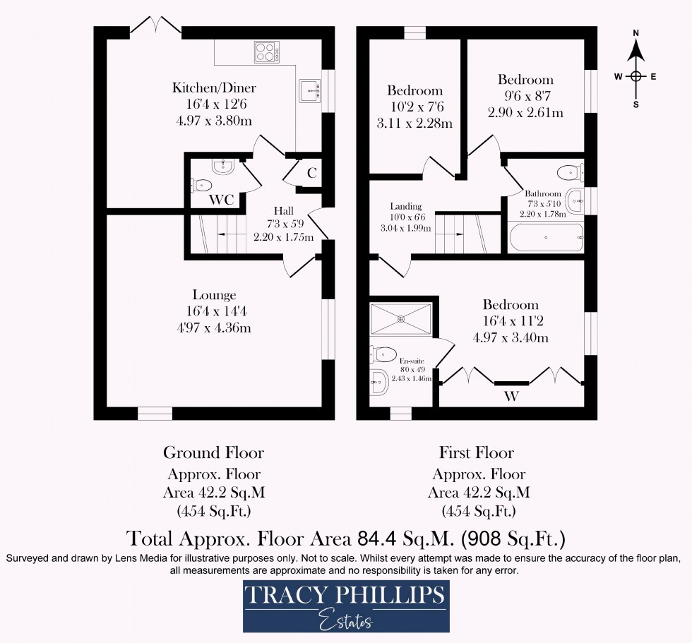 Floorplan for White Bridge Close, Standish, Wigan