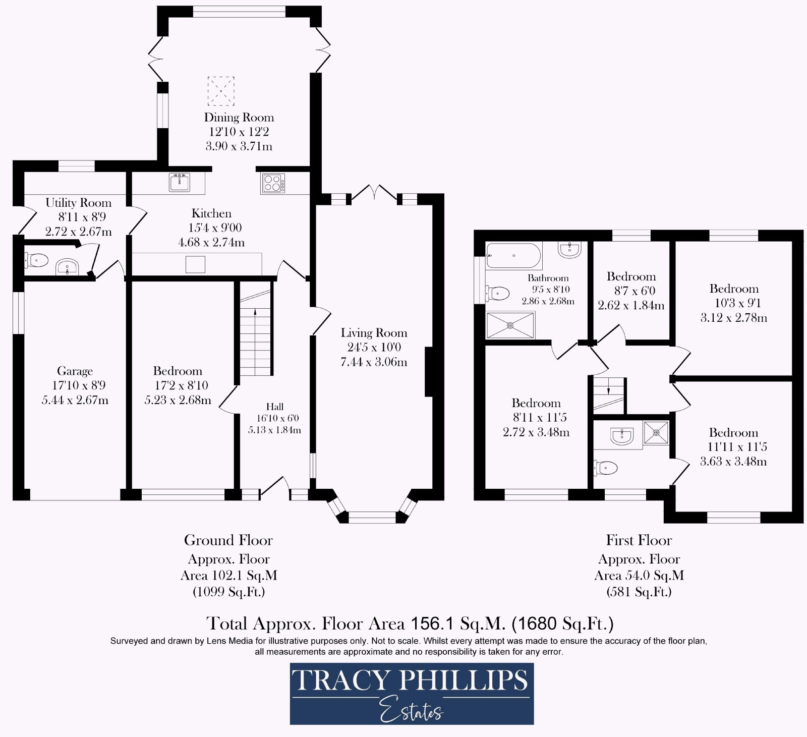 Floorplan for St. Annes Court, Shevington, Wigan