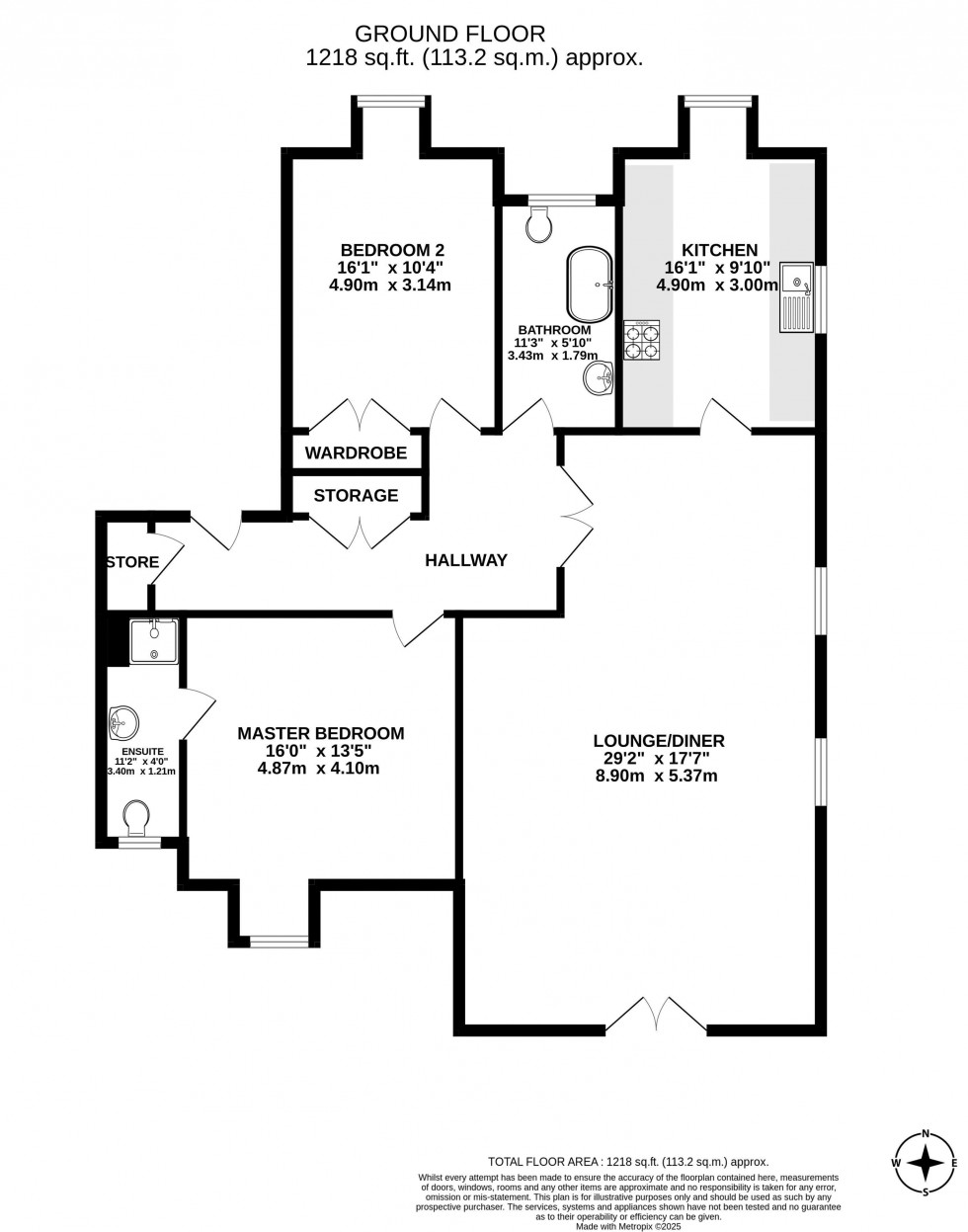 Floorplan for Beacon View, Standish, Wigan