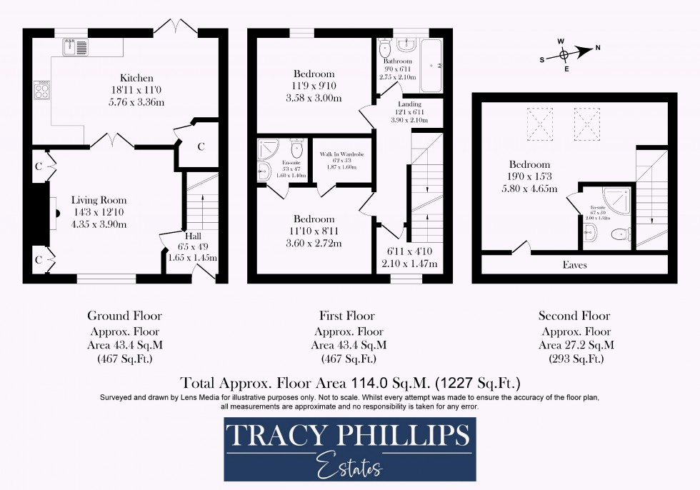 Floorplan for Gidlow Lane, Wigan