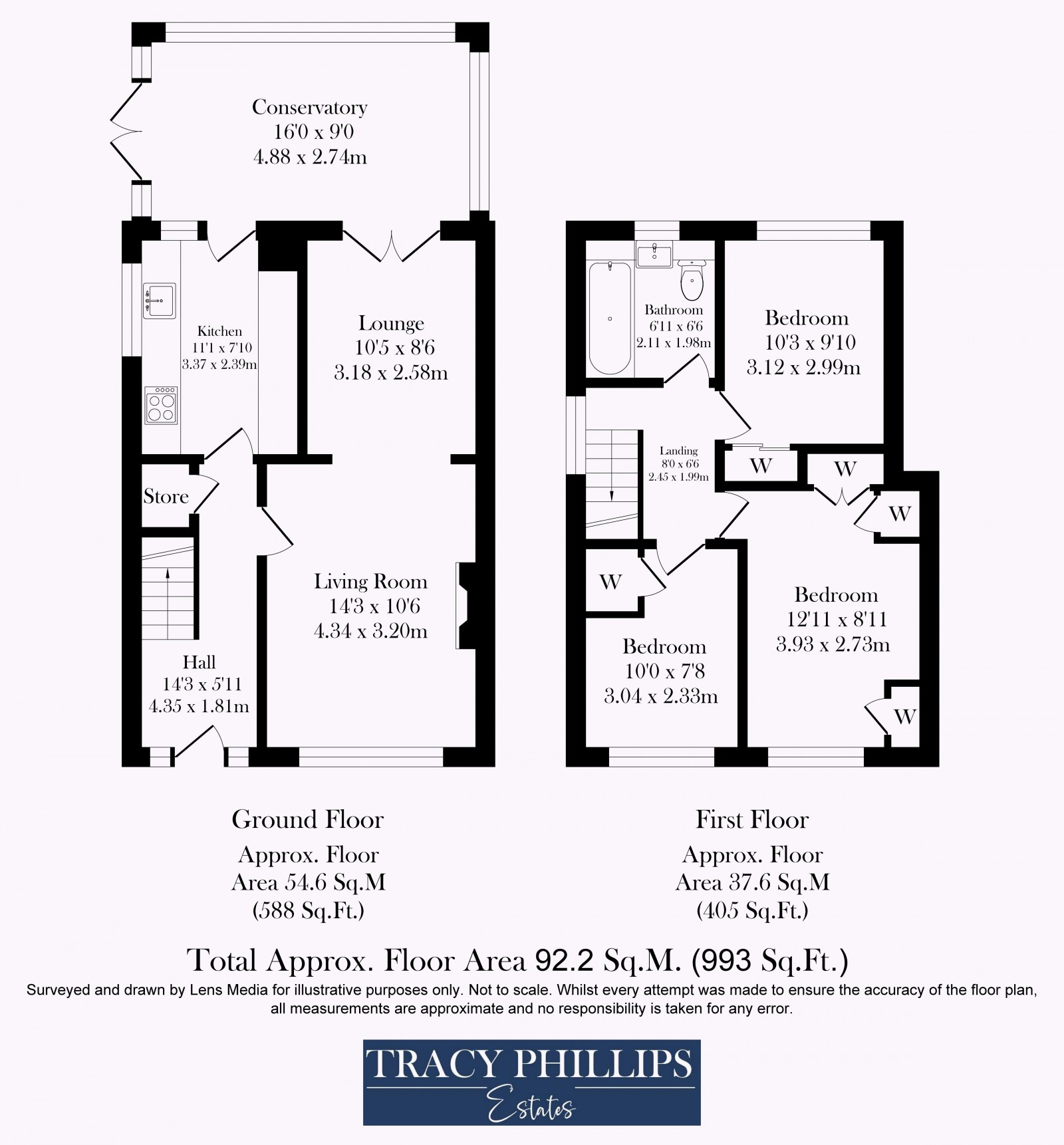 Floorplan for The Cheethams, Blackrod, Bolton
