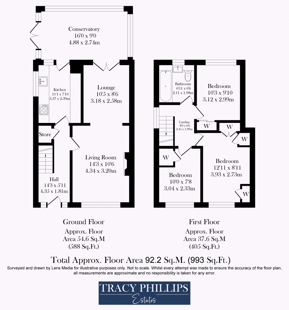 Floorplan for The Cheethams, Blackrod, Bolton