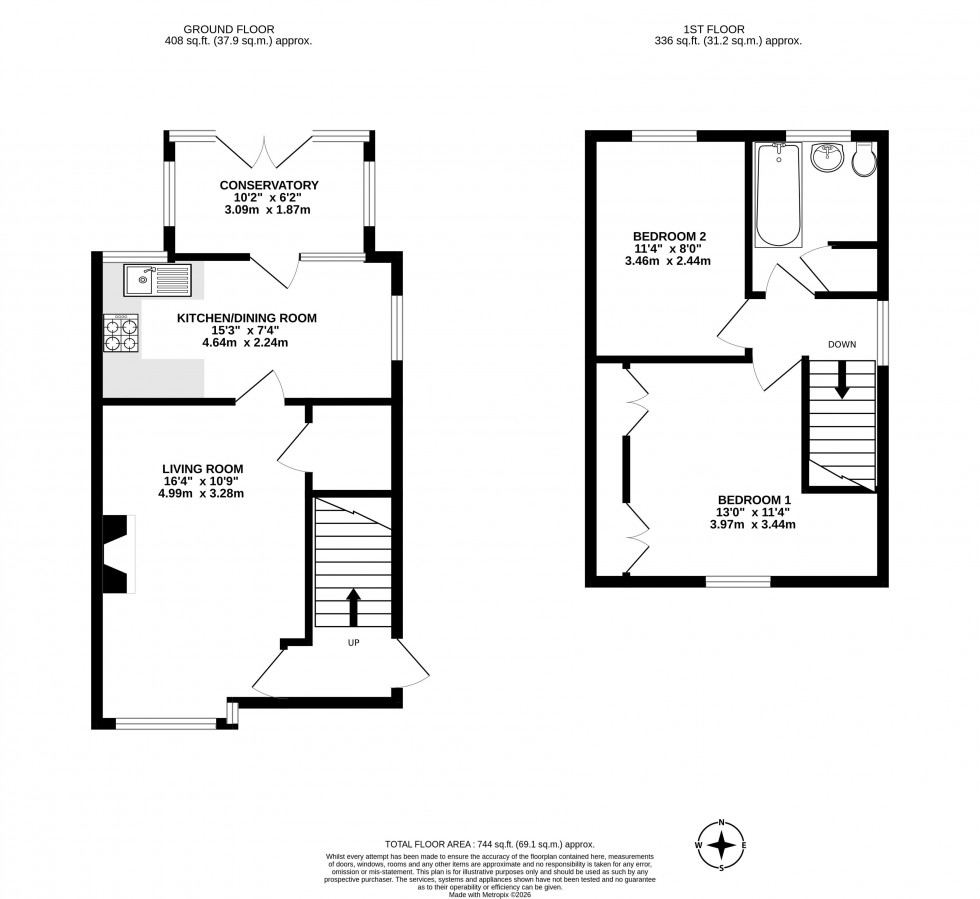 Floorplan for Northways, Standish, Wigan