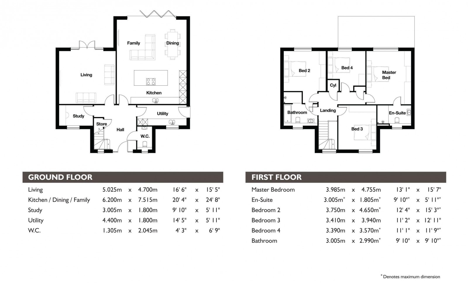 Floorplan for The Farm House Preston Road, Charnock Richard, Chorley