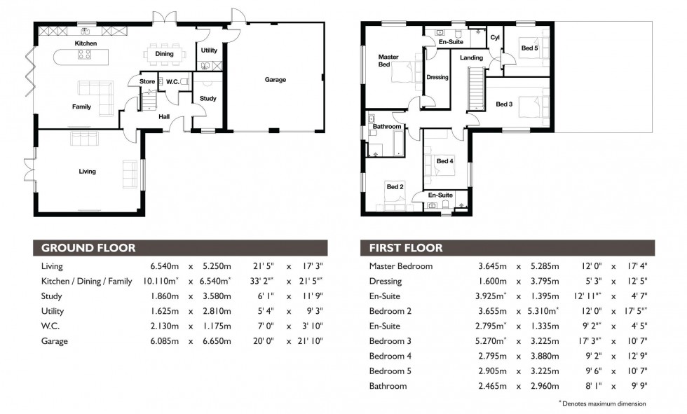 Floorplan for Horseshoe Barn, Preston Road, Charnock Richard, Chorley