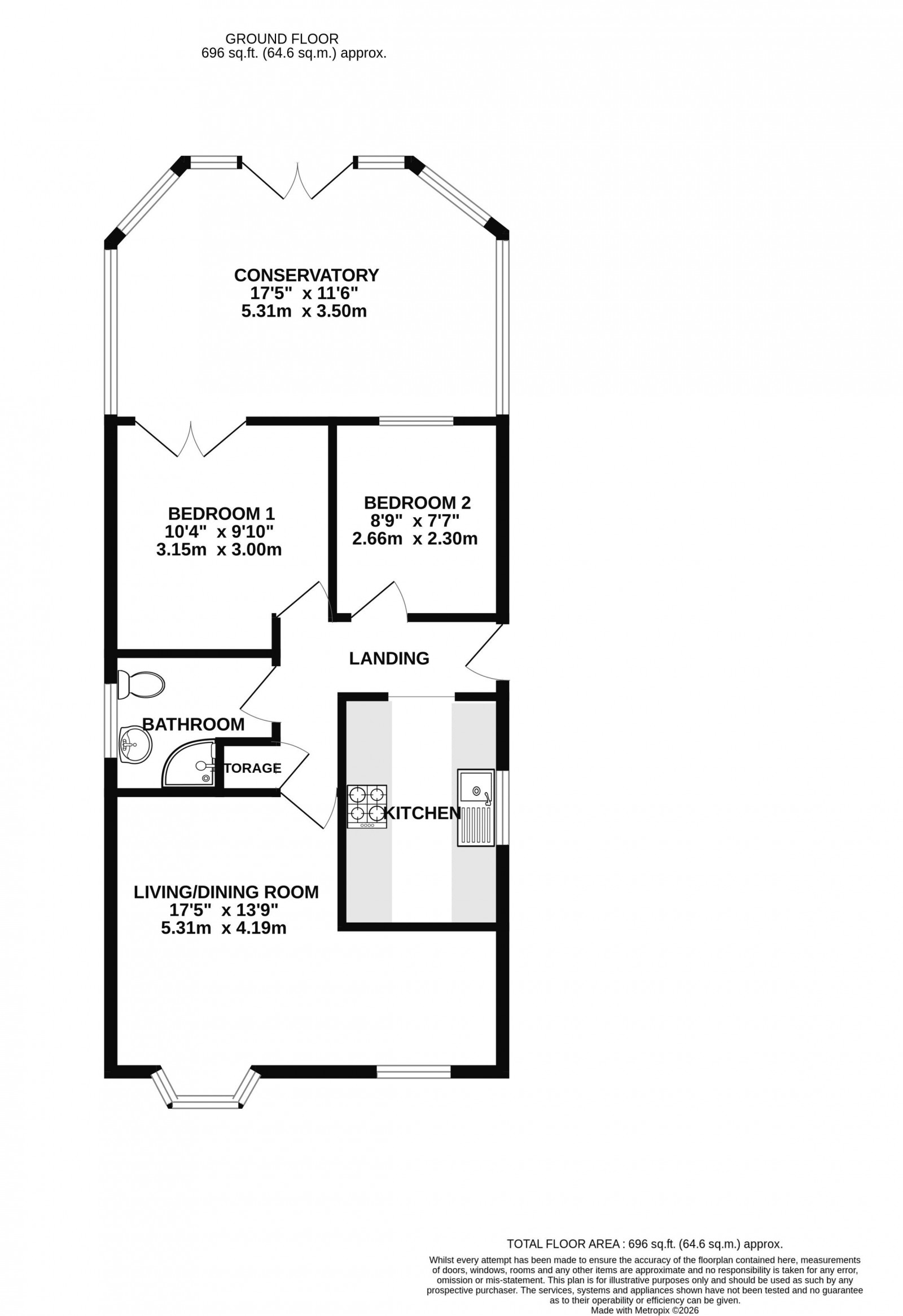 Floorplan for Braidhaven, Shevington, Wigan