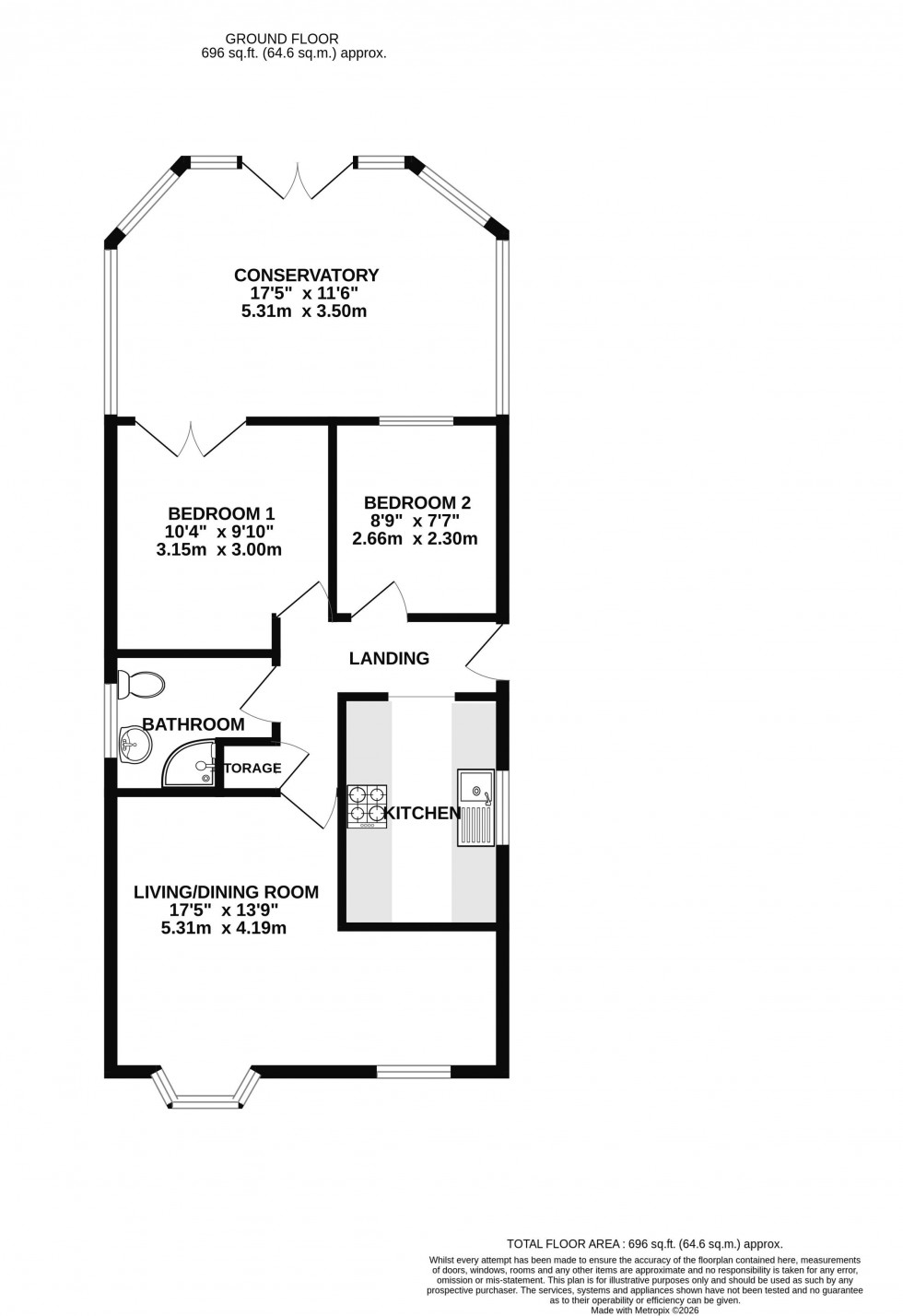 Floorplan for Braidhaven, Shevington, Wigan