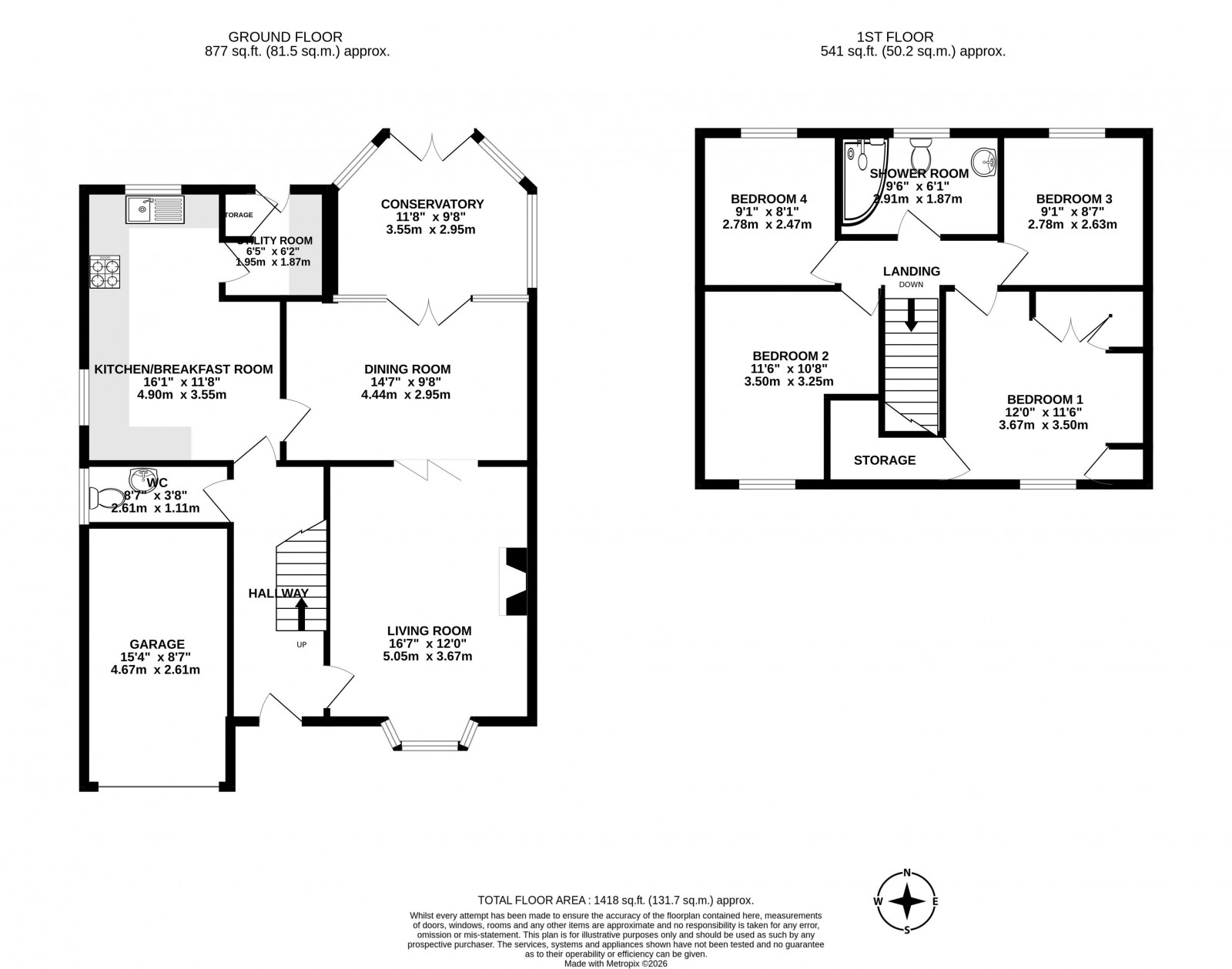 Floorplan for Redwood, Shevington, Wigan