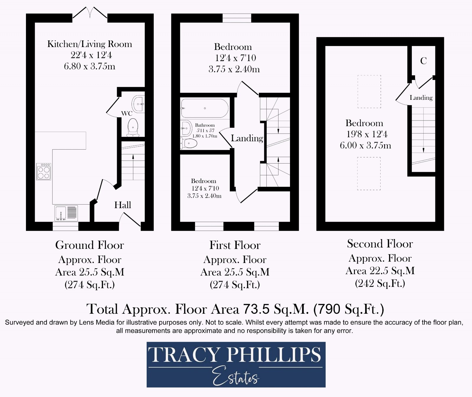 Floorplan for Vardon Drive, Standish, Wigan