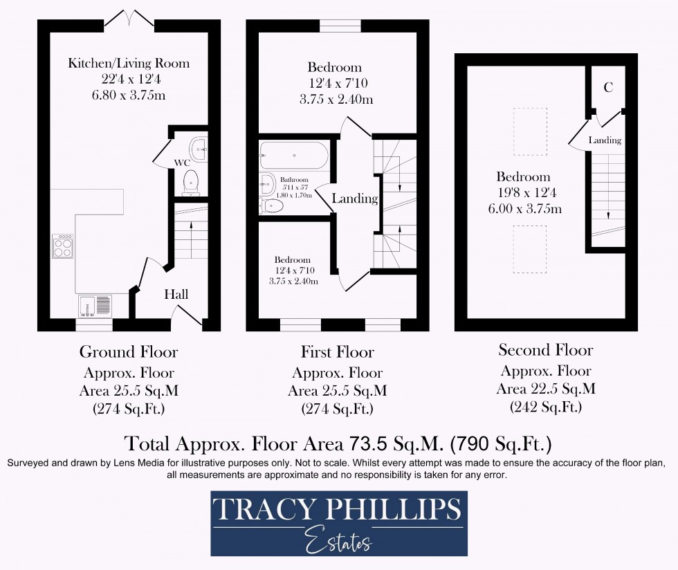 Floorplan for Vardon Drive, Standish, Wigan