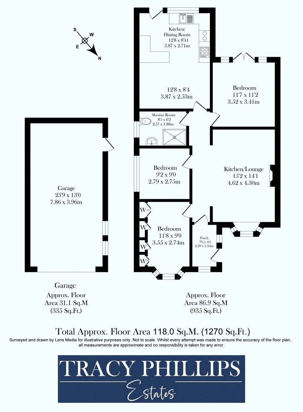 Floorplan for Dovedale Drive, Standish, wigan