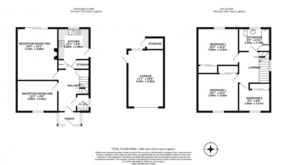 Floorplan for Westfield Grove, Wigan