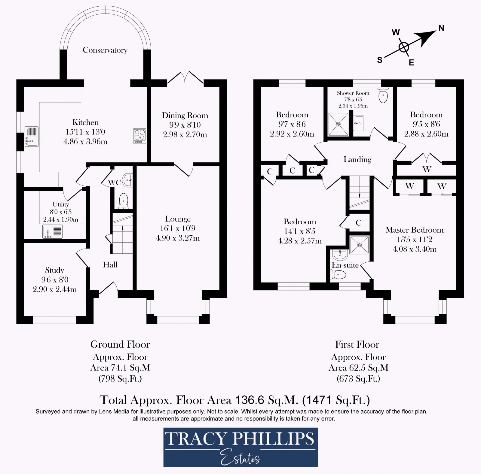 Floorplan for Whitley Crescent, Whitley