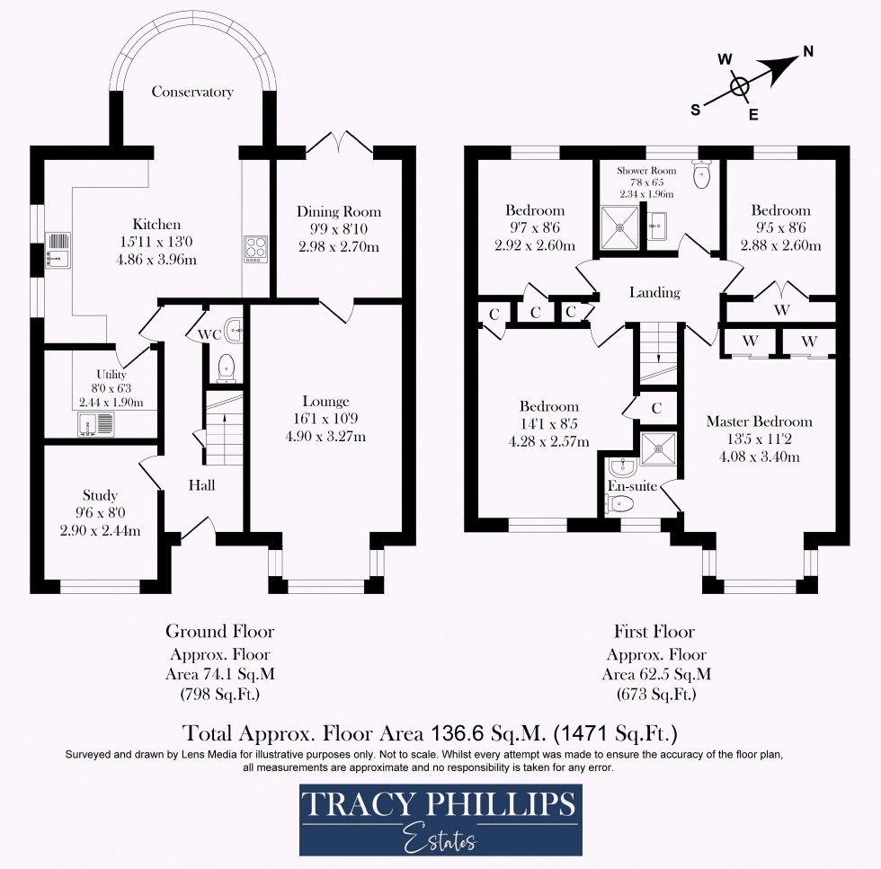 Floorplan for Whitley Crescent, Whitley