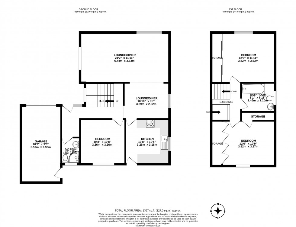 Floorplan for Wilkesley Avenue, Standish, Wigan
