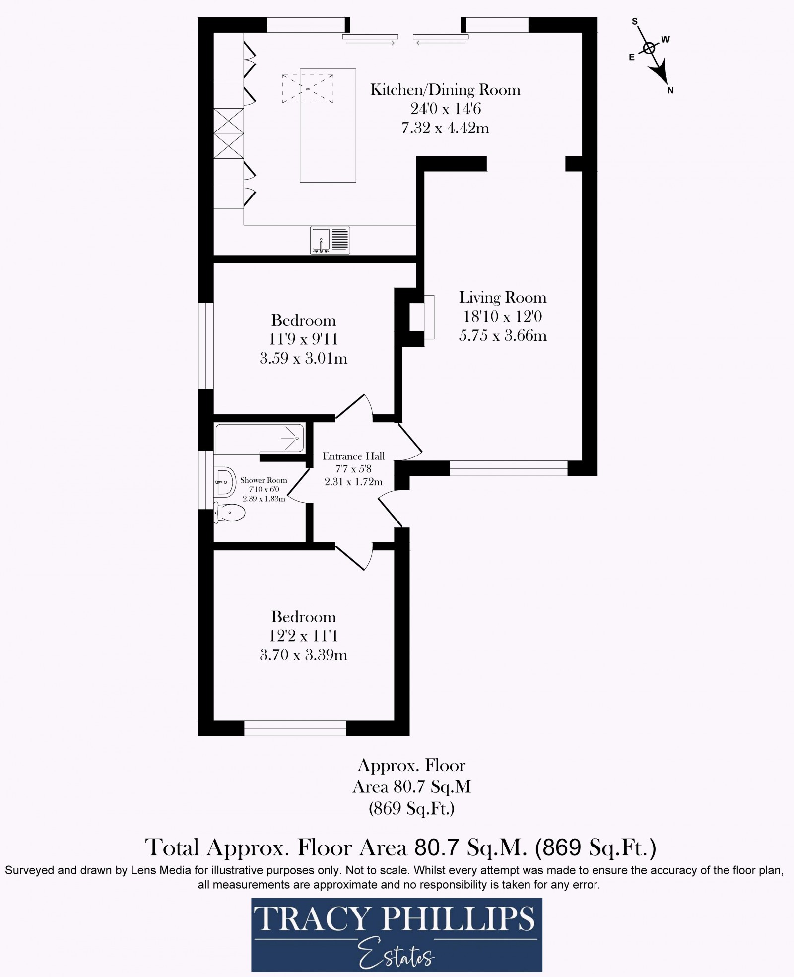 Floorplan for Pepper Lane, Standish, Wigan